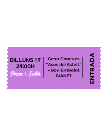 Assos del Asfalt DILLUNS 17