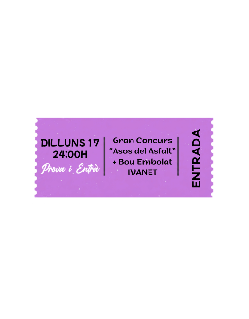 Assos del Asfalt DILLUNS 17