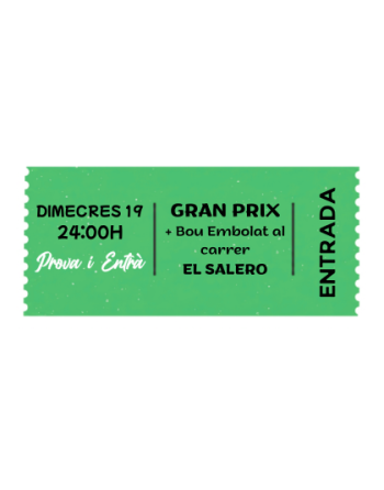 Gran Prix DIMECRES 19