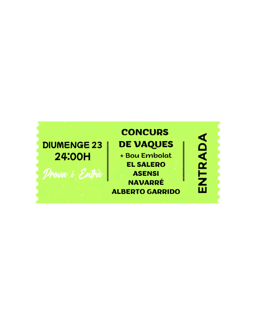 Concurs Vaques DIUMENGE 23
