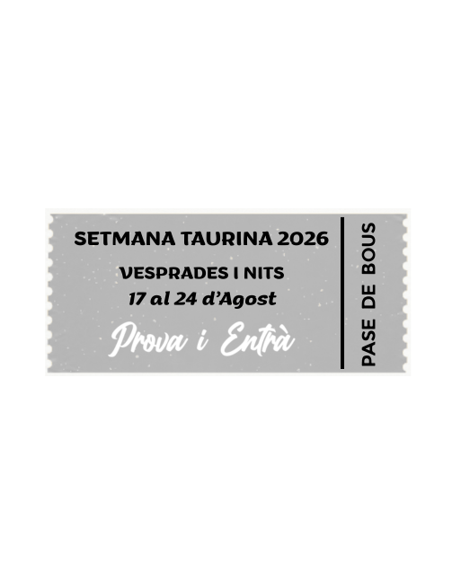 Pase de Bous 2026